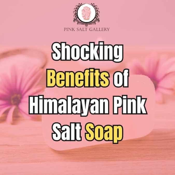 Himalayan pink salt soap